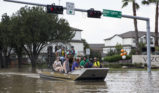 Houston Floods Air Boat