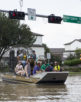 Houston Floods Air Boat